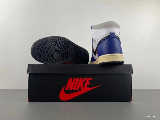 Bmlin High Jordan Air Royal Deep Blue Air Rare OG 1 DZ5485-100 0718